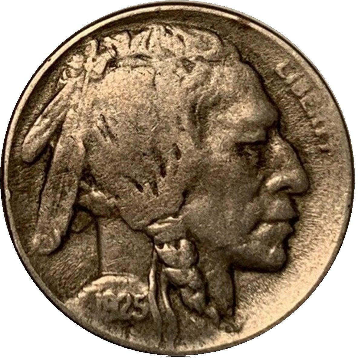 1925-D-5c-Buffalo-Nickel